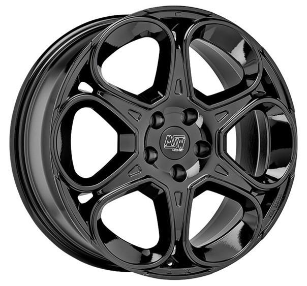 MSW 83 Gloss Black J7 R17 5X114.3 ET32 CB73.1