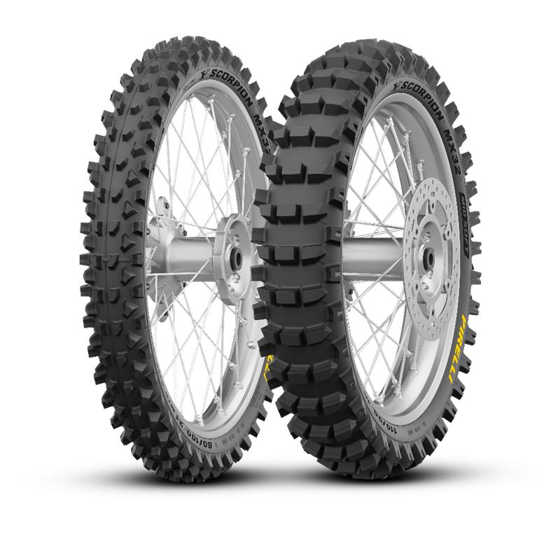 80/100-21 Pirelli SCORPION MX32 MID SOFT (NEW) 51M TT CROSS MID SOFT Front